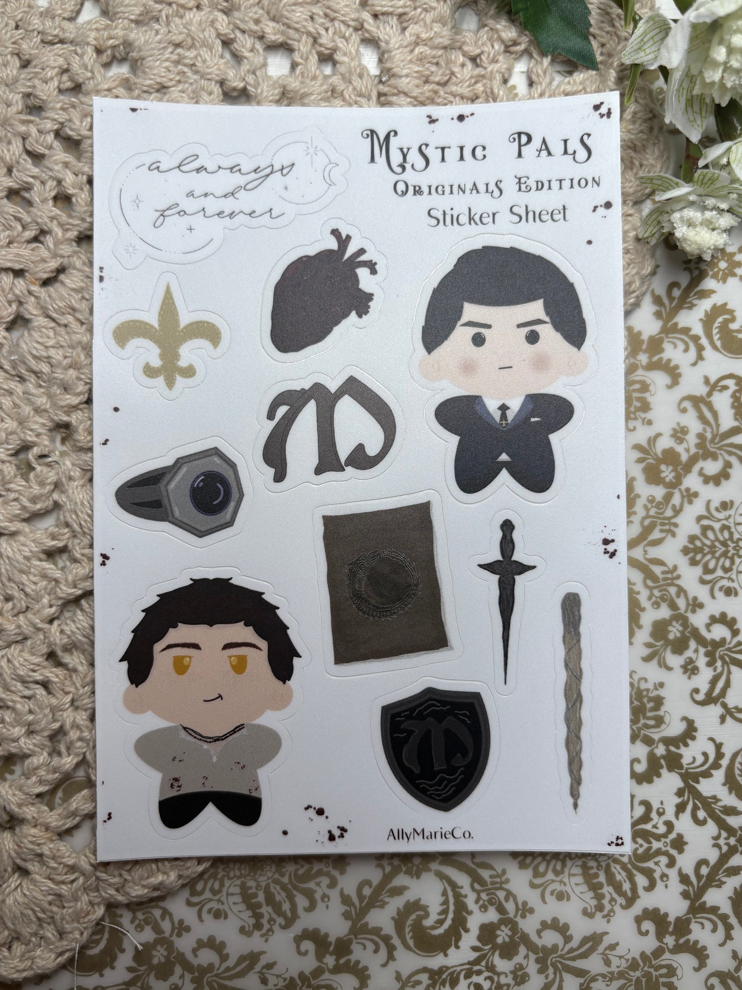Mystic Pals- Originals Edition Sticker Sheet