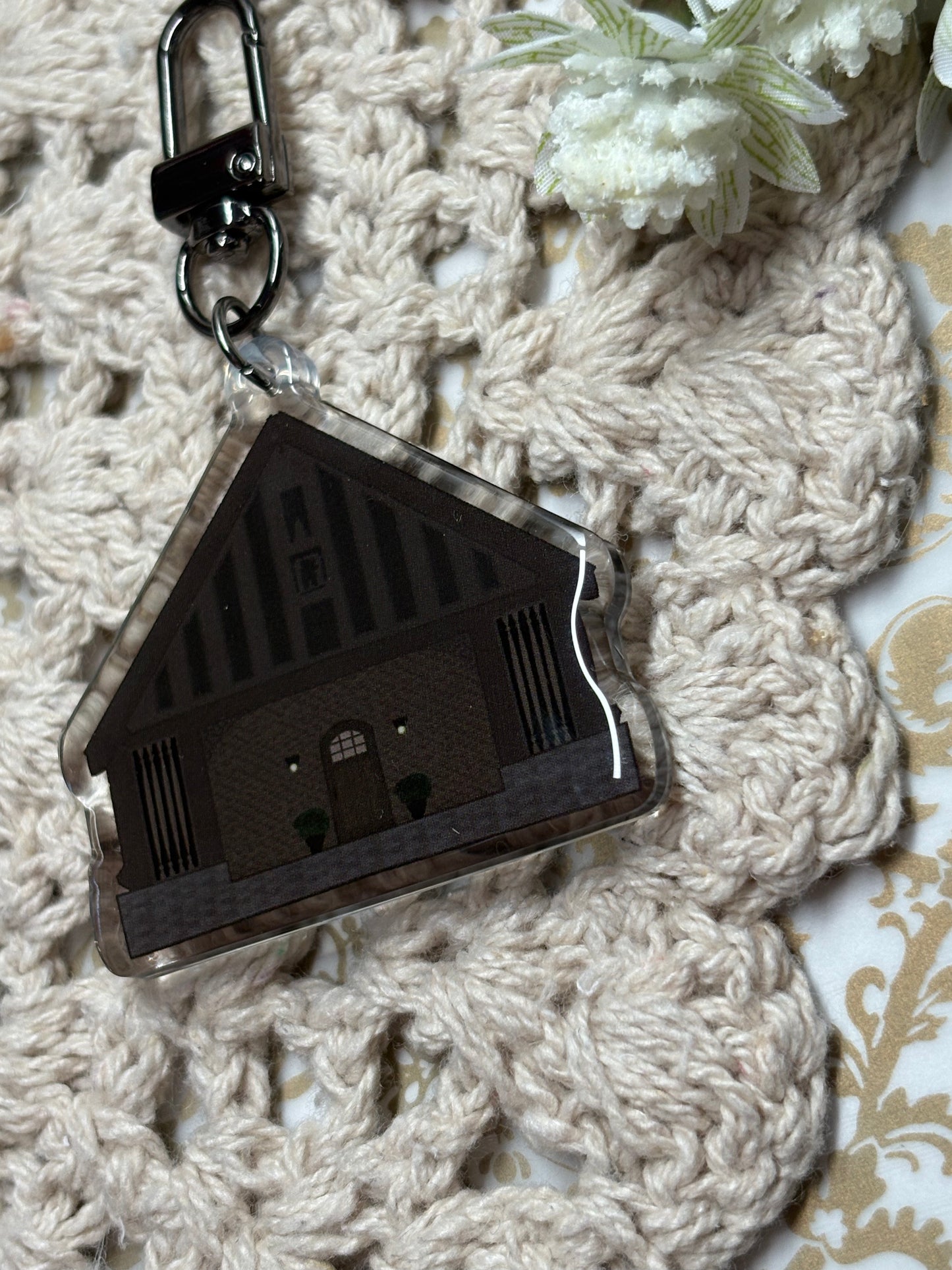 Salvatore Mansion Acrylic Keychain