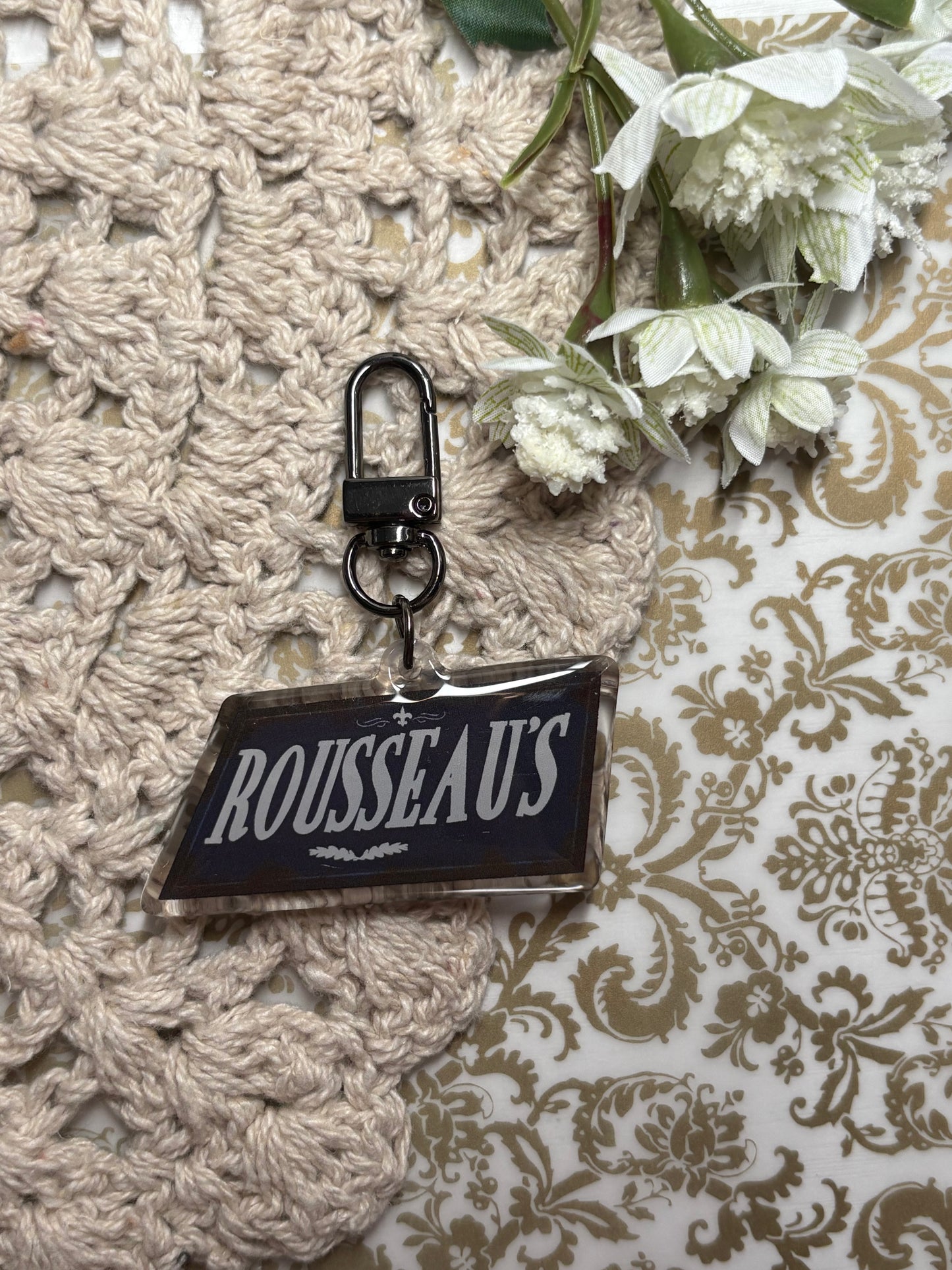 Rousseau's Acrylic Keychain