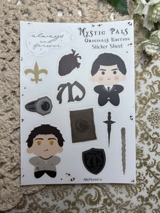 Mystic Pals- Originals Edition Sticker Sheet