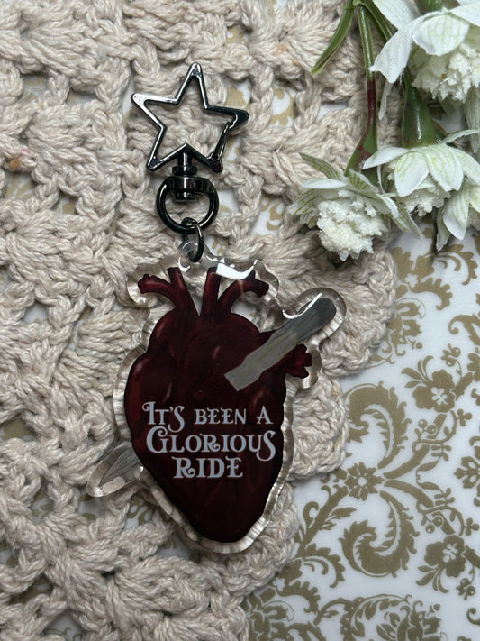 Glorious Ride Acrylic Keychain