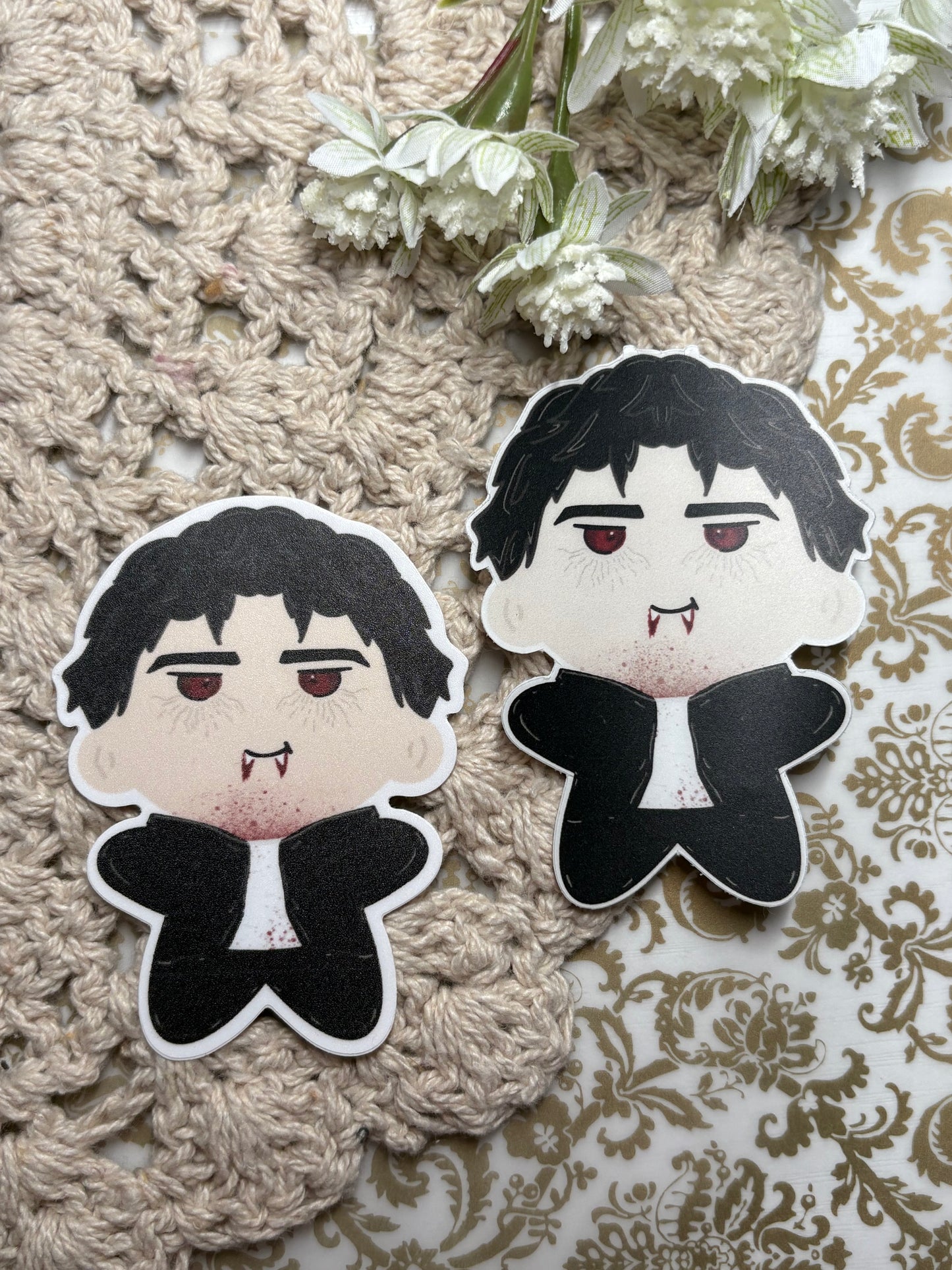 Damon Salvatore Chibi Stickers