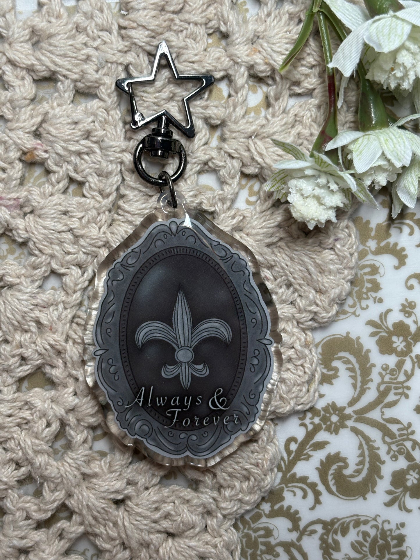 Always & Forever Acrylic Keychain