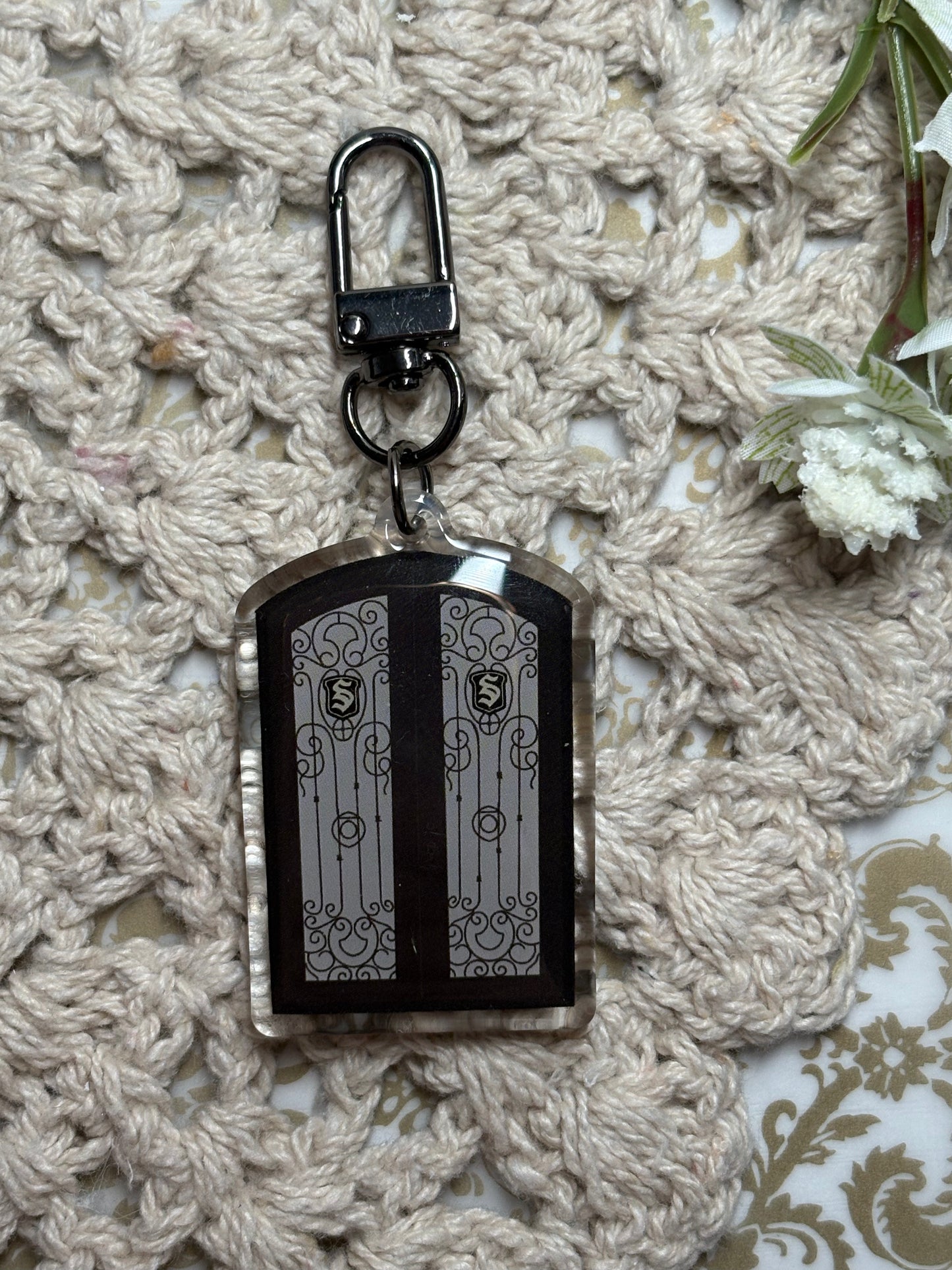 Salvatore Boarding School Door Acrylic Keychain