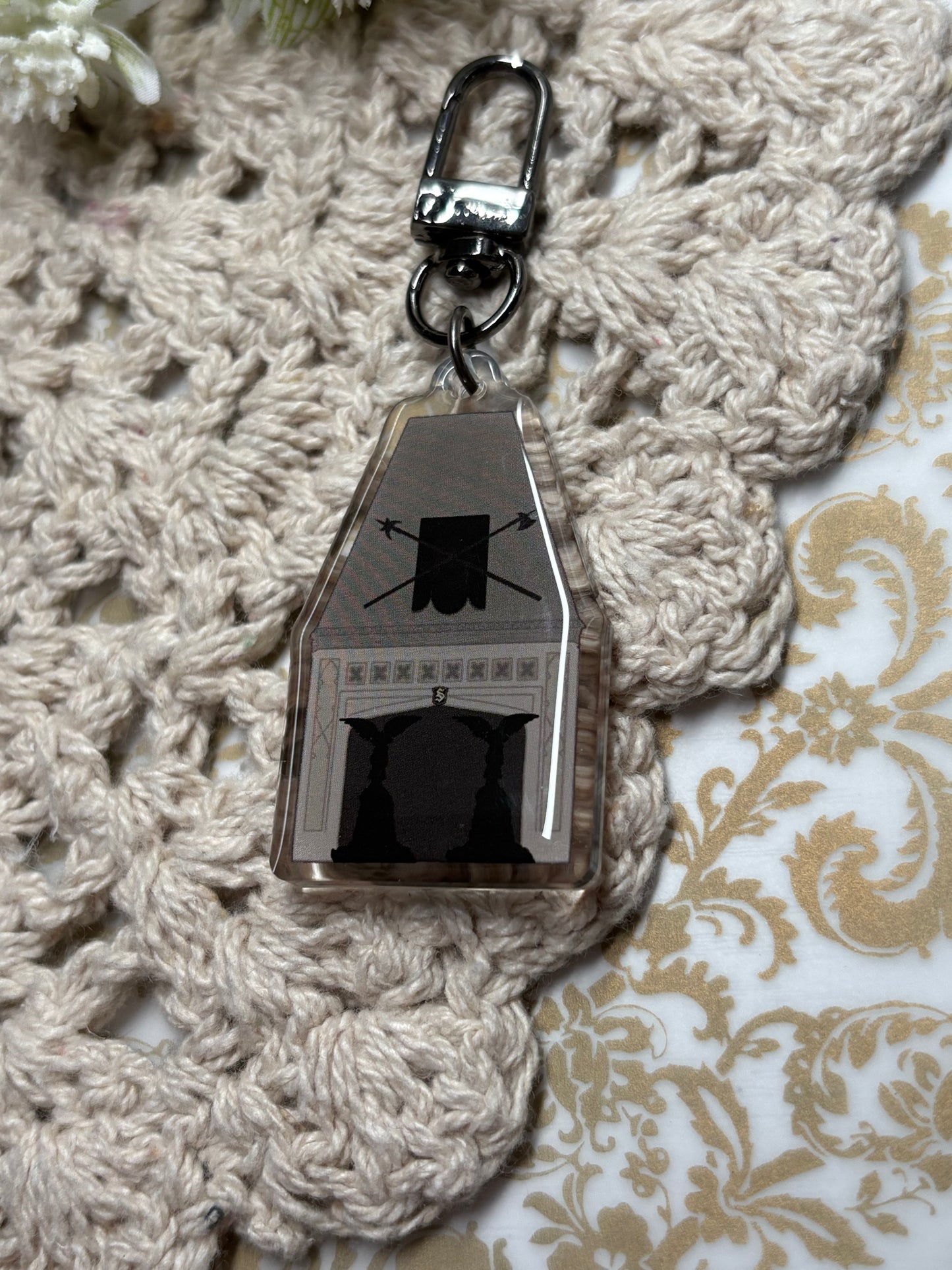 Salvatore Hearth Acrylic Keychain