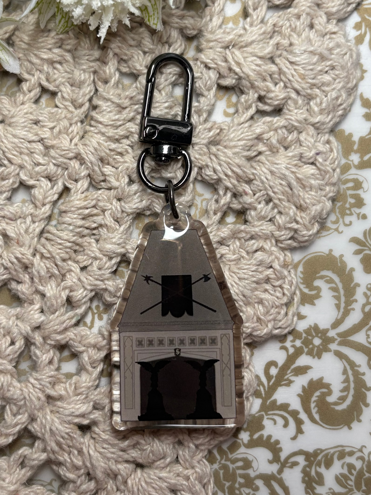 Salvatore Hearth Acrylic Keychain