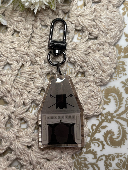 Salvatore Hearth Acrylic Keychain