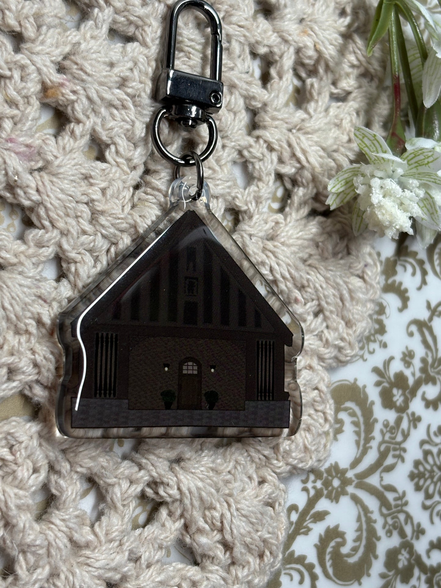 Salvatore Mansion Acrylic Keychain