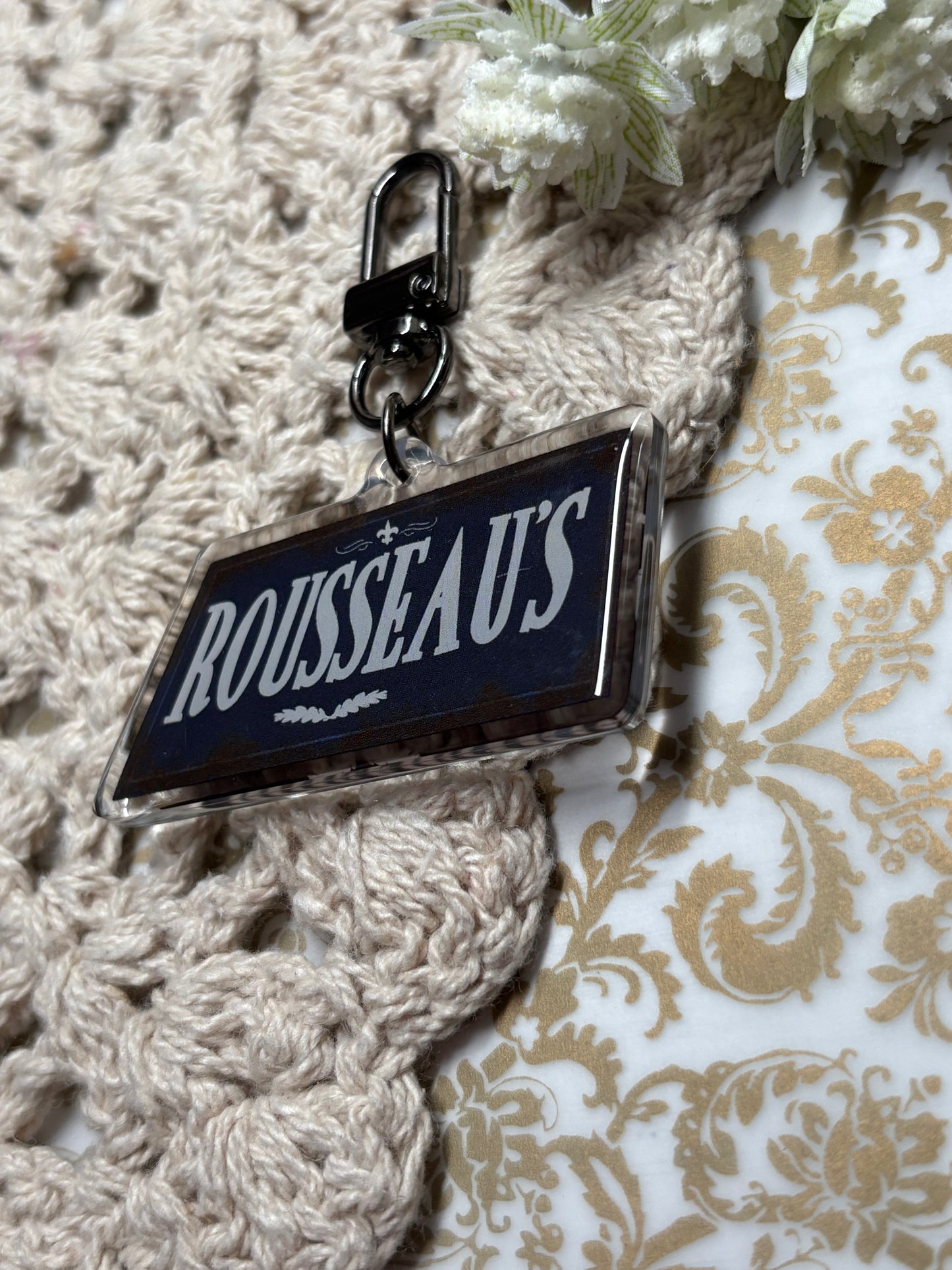 Rousseau's Acrylic Keychain