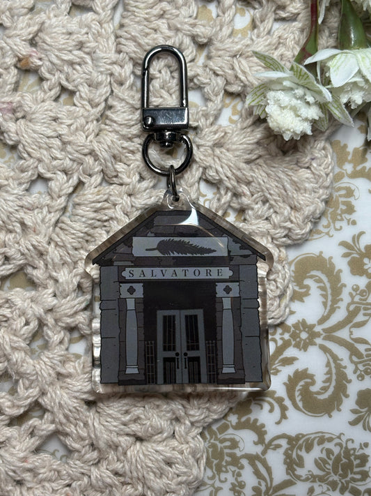 Salvatore Crypt Acrylic Keychain