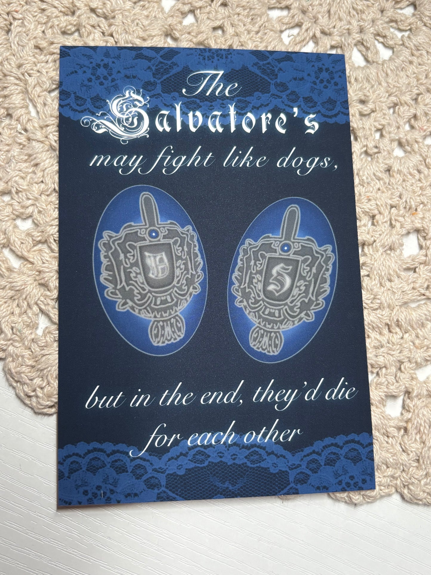 Salvatore Brother's Quote Art Print